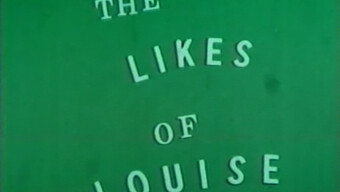 Jamie Gillis En Una Película Retroamericana De Molienda: Los Likes De Louise