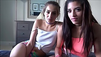 Two Teenage Girls From Brazil, Sofie Reyez And Gia Valentina, Engage In Sexual Activities With Their Landlord To Cover Their Rental Expenses. This Video Features A 3some, A Dorm Setting, And Includes Ass Play, A Cumshot, And Showcases Sofie Reyez'S Assets.