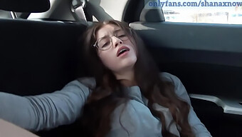 Shana X'S Latest Video Features A Cute Teen Fingering Her Pussy To An Orgasm In A Car