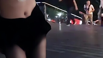 Chinese Woman Discovered Flashing In Public