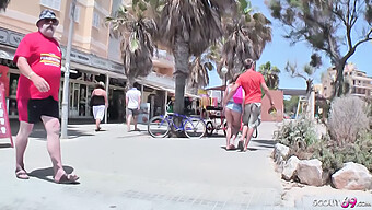 Young German Girl Entices During A Porn Audition While On Vacation In Mallorca