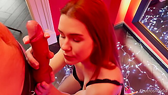 Kaira Love Giver Sit Første Pov Blowjob I 4k Fra Instagram-Stjernens Perspektiv