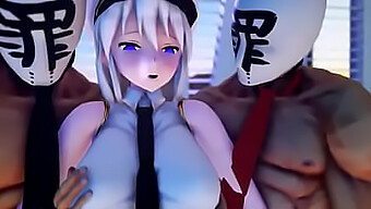 Hentai Mmd Video Featuring Big Tits And Oral Sex