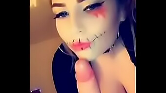 Perwersyjny Akt Seksualny Amelii Skye Na Halloween Sprawdzi Twoją Liczbę Orzechów.