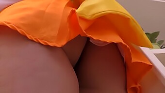 Vídeo Hd Do Cosplayer Sailor Venus Minako Aino De Calcinha E Brincadeira Anal