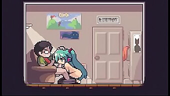 Pixel Art Hatsune Miku Sings Erotic Music In This Hentai Video