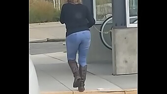 Hidden Camera Footage Of Marierocks Baring Her Assets In Public