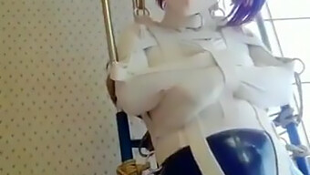 Kigurumi Cosplayer Explores Pleasure With Vibrator