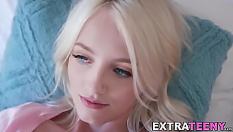 Petite Woman Receives Rough Treatment With Large Penis And Facial Cumshot In Hardcore Encounter